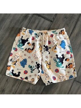 Looney Tunes Space Jam Swim Trunks - Size Medium
